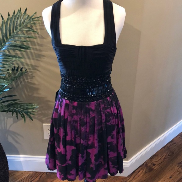 bebe Dresses & Skirts - BEAUTIFUL BEBE minidress with jewels